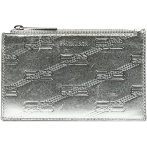 Pre-owned Wallets, female, , Size: ONE SIZE Pre-owned Leather wallets - Balenciaga Vintage - Modalova