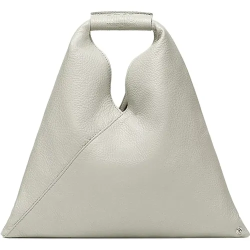 Grey Japanese Classic Mini Bag , female, Sizes: ONE SIZE - MM6 Maison Margiela - Modalova