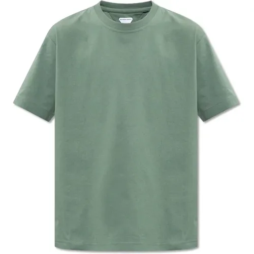 Baumwoll-T-Shirt , Herren, Größe: M - Bottega Veneta - Modalova