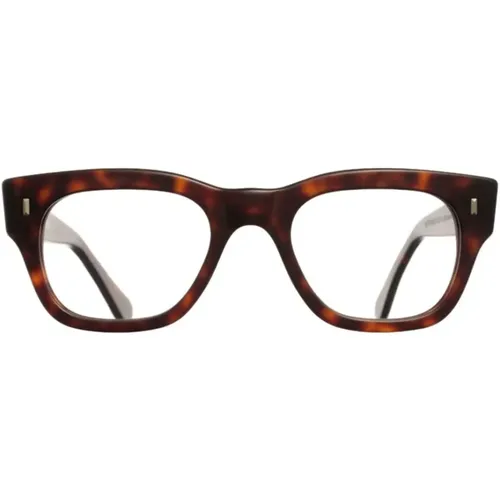 Glasses, unisex, , Size: ONE SIZE Dark Turtle Acetate Optical Glasses - Cutler And Gross - Modalova