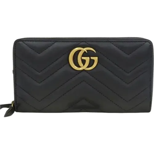 Pre-owned Wallets, female, , Size: ONE SIZE Pre-owned Leather wallets - Gucci Vintage - Modalova