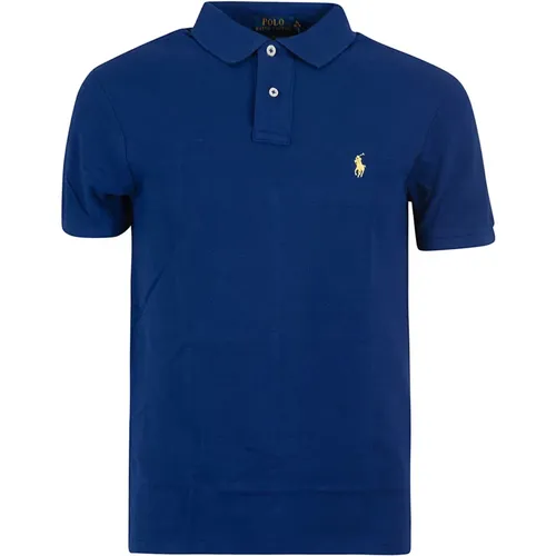 Polo Shirts, male, , Size: M Fall Royal Knit Polo Shirt - Ralph Lauren - Modalova