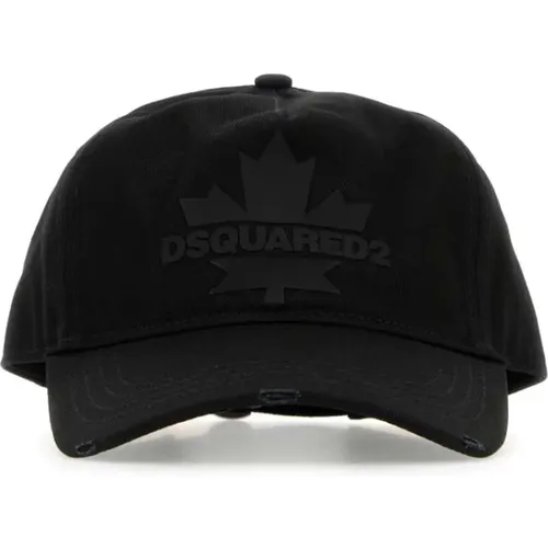 Schwarze Baseballkappe Dsquared2 - Dsquared2 - Modalova