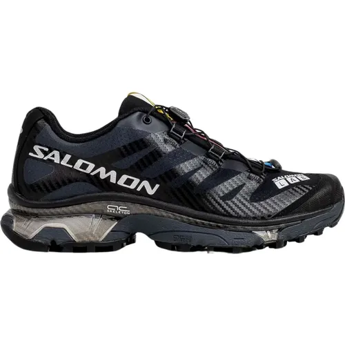 Schwarze Sneakers mit Grauen Details - Salomon - Modalova