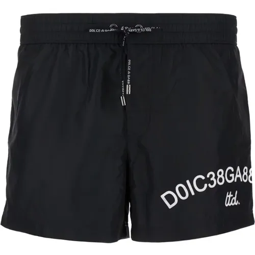 Schwarze Meer Kleidung Shorts , Herren, Größe: L - Dolce & Gabbana - Modalova