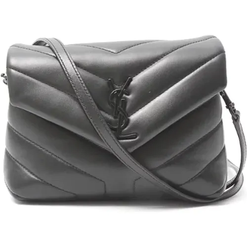 Pre-owned Cross Body Bags, female, , Size: ONE SIZE Pre-owned Leather shoulder-bags - Yves Saint Laurent Vintage - Modalova