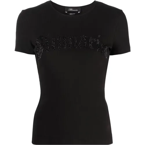 T-Shirts , Damen, Größe: S - Blumarine - Modalova