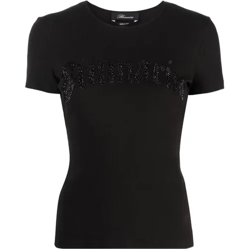 T-Shirts , Damen, Größe: XS - Blumarine - Modalova