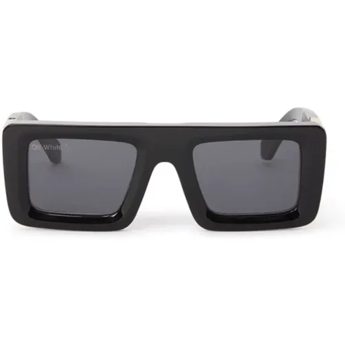 Leonardo Sunglasses , unisex, Sizes: 51 MM - Off White - Modalova