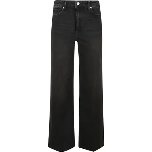 Wide Jeans, female, , Size: W26 Stretch Cotton Jeans Anessa - Paige - Modalova