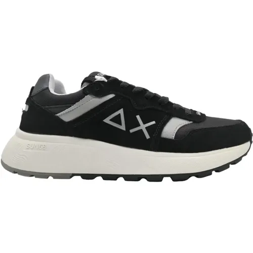 Casual Sneakers - Daddy Nero , male, Sizes: 9 UK, 8 UK, 11 UK, 6 UK, 7 UK - Sun68 - Modalova