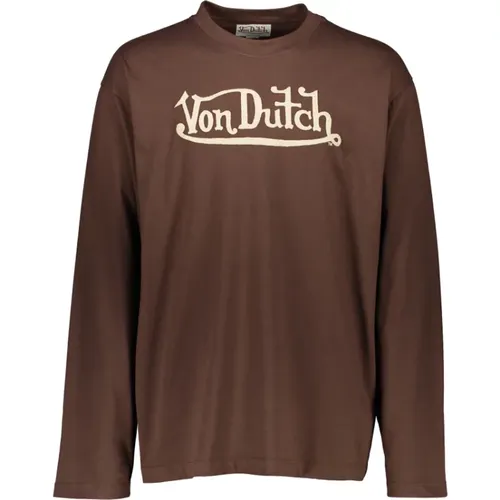Lohan Langarm Lifestyle T-shirt , Herren, Größe: M - Von Dutch - Modalova