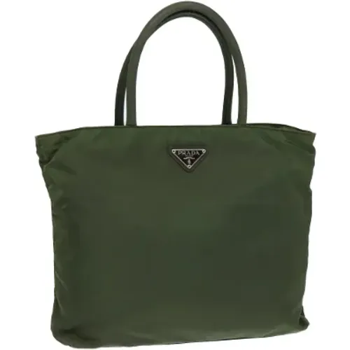 Pre-owned Tote Bags, female, , Size: ONE SIZE Pre-owned Nylon totes - Prada Vintage - Modalova