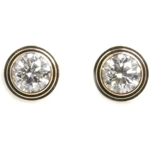 Pre-owned Jewellery, female, , Size: ONE SIZE Pre-owned Rose Gold earrings - Cartier Vintage - Modalova