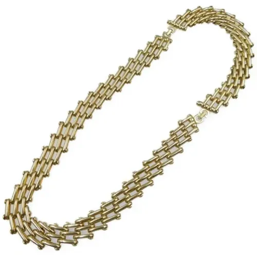 Pre-owned Metal necklaces , female, Sizes: ONE SIZE - Dior Vintage - Modalova