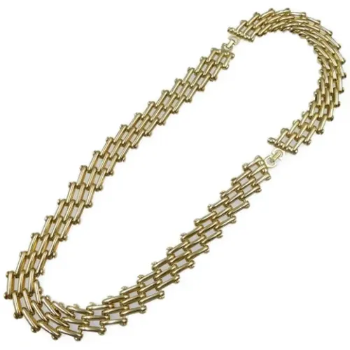 Pre-owned Jewellery, female, , Size: ONE SIZE Pre-owned Metal necklaces - Dior Vintage - Modalova