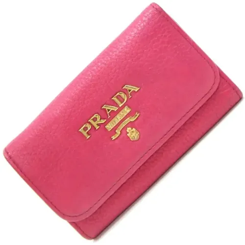 Pre-owned Accessories, female, , Size: ONE SIZE Pre-owned Leather key-holders - Prada Vintage - Modalova