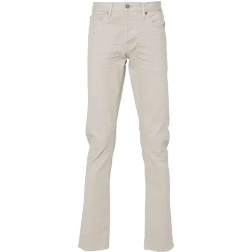 Jeans Grey , male, Sizes: W34 - Tom Ford - Modalova