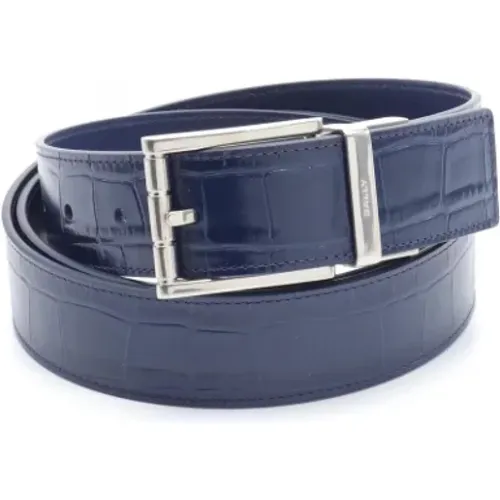 Pre-owned Belts, male, , Size: ONE SIZE Pre-owned Leather belts - Bally Pre-owned - Modalova