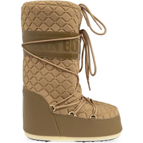 Schneestiefel Icon Quilt , Damen, Größe: 35 EU - moon boot - Modalova