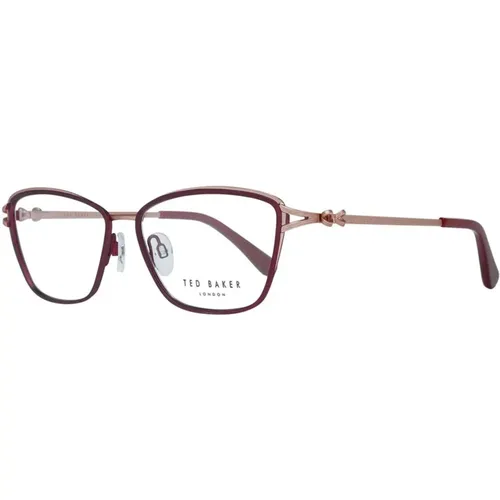 Burgundy Metall Optische Brillen Damen - Ted Baker - Modalova