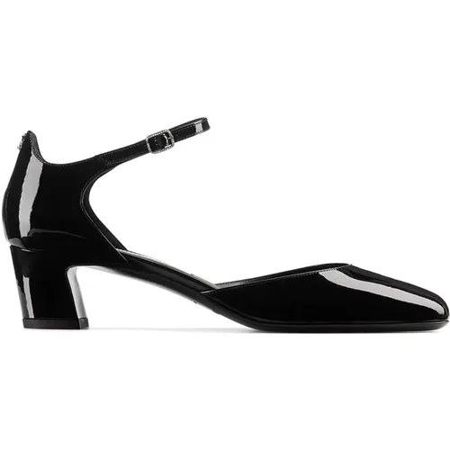 Leather Buckle-Fastening Ankle Strap Shoes , female, Sizes: 6 UK, 7 UK, 5 UK, 8 UK, 4 UK, 3 UK - Jimmy Choo - Modalova