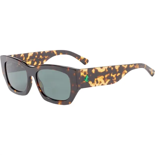 Cami/S Sunglasses, Dark Havana/Green,Ivory/Burgundy Cami/S Sunglasses - Jimmy Choo - Modalova