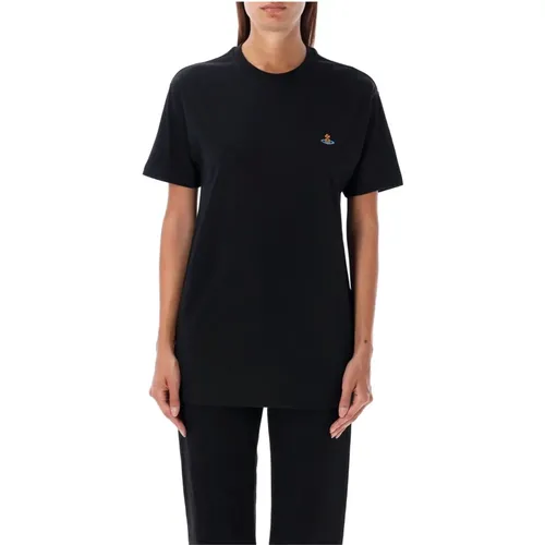 Multicolor Orb Classic T-Shirt Schwarz - Vivienne Westwood - Modalova