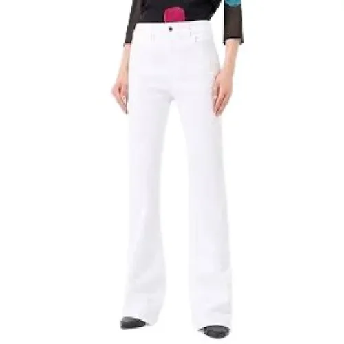 Weiße Jeans , Damen, Größe: W31 - Emporio Armani - Modalova