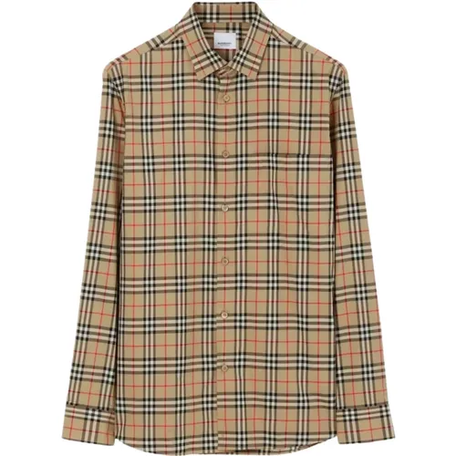 Vintage Check Baumwollhemd Burberry - Burberry - Modalova