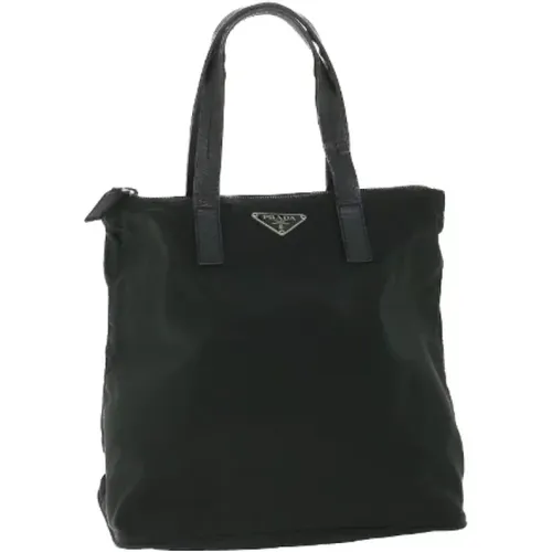 Pre-owned Tote Bags, female, , Size: ONE SIZE Pre-owned Nylon handbags - Prada Vintage - Modalova