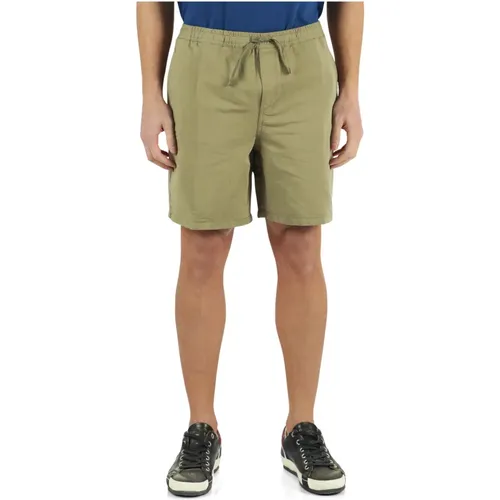 Cotton Linen Regular Fit Shorts , male, Sizes: W32, W36, W31, W34, W38, W33, W30 - North Sails - Modalova