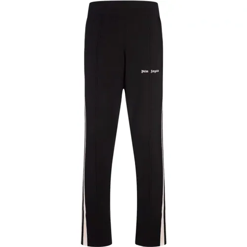 Wool Cashmere Track Trousers , male, Sizes: M, L, XL - Palm Angels - Modalova