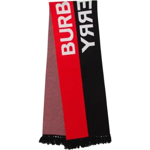 Pre-owned Scarves, female, , Size: ONE SIZE Pre-owned Fabric scarves - Burberry Vintage - Modalova