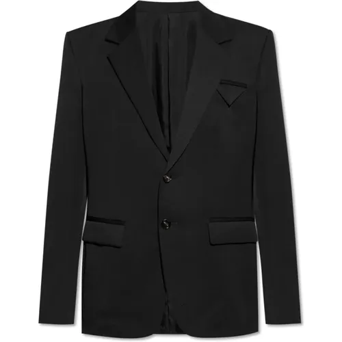 Blazer mit offenen Revers - Bottega Veneta - Modalova