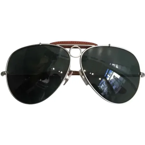 Pre-owned Metal sunglasses , female, Sizes: ONE SIZE - Ralph Lauren Pre-owned - Modalova