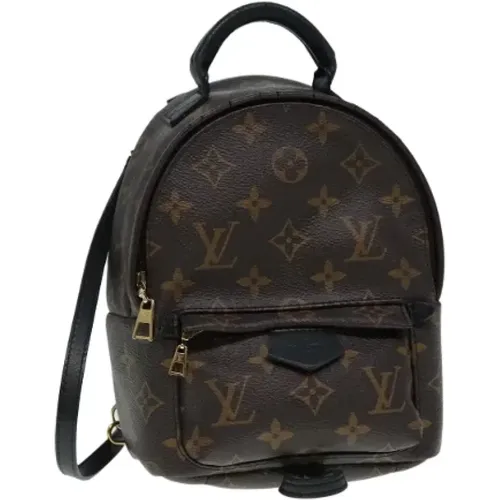 Pre-owned Backpacks, female, , Size: ONE SIZE Pre-owned Canvas backpacks - Louis Vuitton Vintage - Modalova