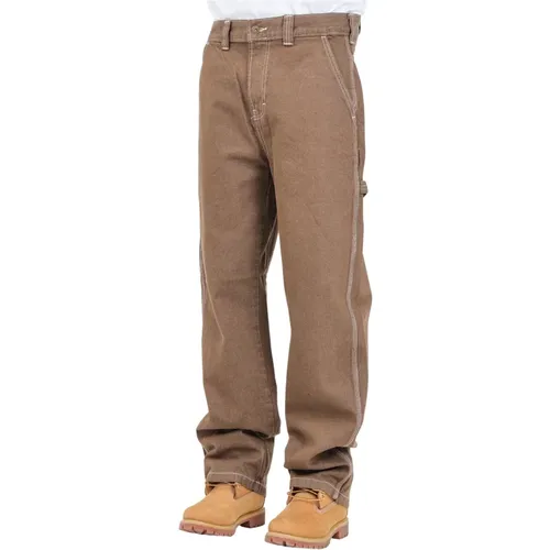 Carpenter Stevensville Braune Jeans , Herren, Größe: W31 - Dickies - Modalova