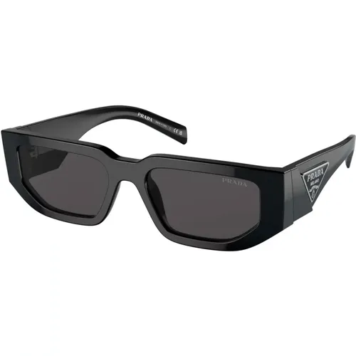 Dark Grey Sunglasses , male, Sizes: 54 MM - Prada - Modalova