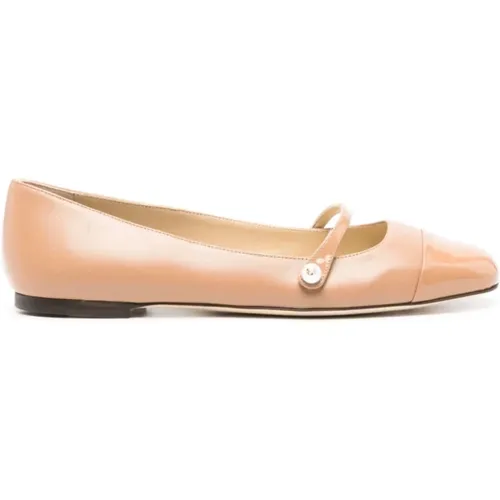 Braune Ballerinas für Frauen , Damen, Größe: 36 1/2 EU - Jimmy Choo - Modalova