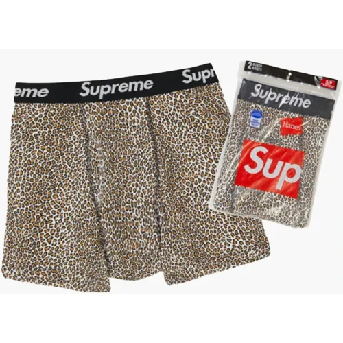 Limitierte Auflage Leopard Boxer Briefs , Herren, Größe: L - Supreme - Modalova