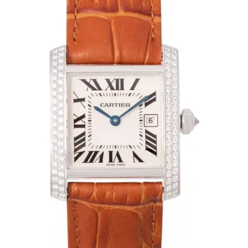 Pre-owned Watches, female, , Size: ONE SIZE Pre-owned Stainless Steel watches - Cartier Vintage - Modalova