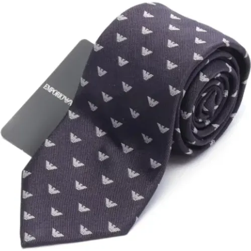 Pre-owned Accessories, male, , Size: ONE SIZE Pre-owned Silk home-office - Armani Pre-owned - Modalova