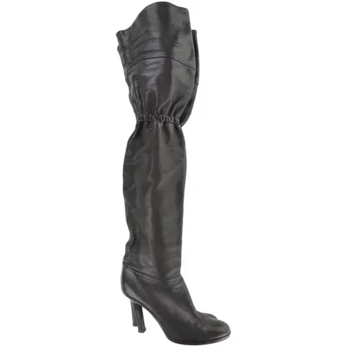 Pre-owned Leather boots , female, Sizes: 5 UK - Jimmy Choo Pre-owned - Modalova