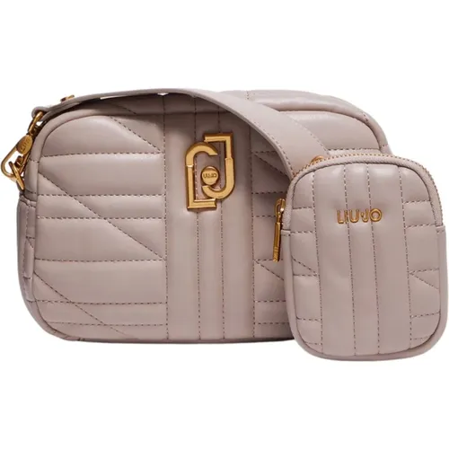 Quilted Faux Leather Womens Bag with Coin Purse , female, Sizes: ONE SIZE - Liu Jo - Modalova