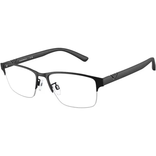 Schicke Schwarze Brille - Emporio Armani - Modalova