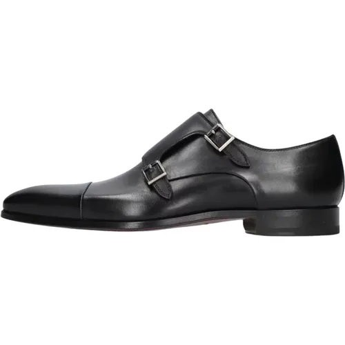 Schwarze Herrenschuhe , Herren, Größe: 42 EU - Magnanni - Modalova