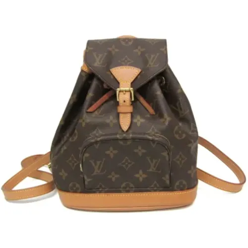 Pre-owned Backpacks, female, , Size: ONE SIZE Pre-owned Canvas louis-vuitton-bags - Louis Vuitton Vintage - Modalova