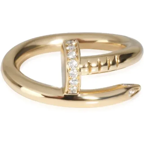 Pre-owned Jewellery, female, , Size: ONE SIZE Pre-owned Gold rings - Cartier Vintage - Modalova