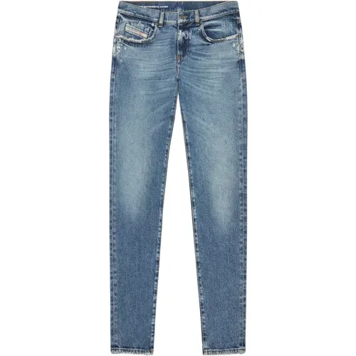 Slim-fit Jeans - Distressed Wash - Diesel - Modalova